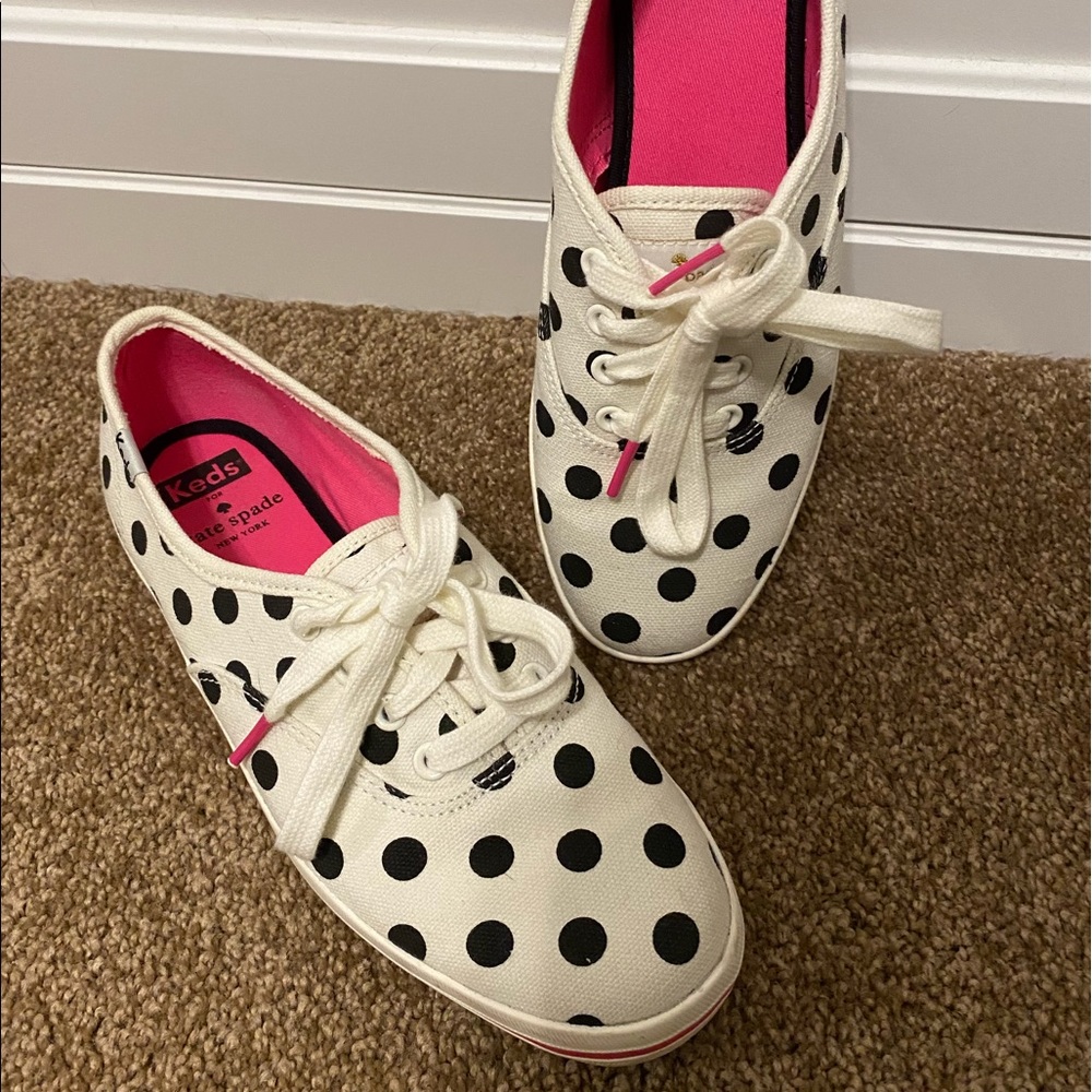 Kate Spade polka dot Keds